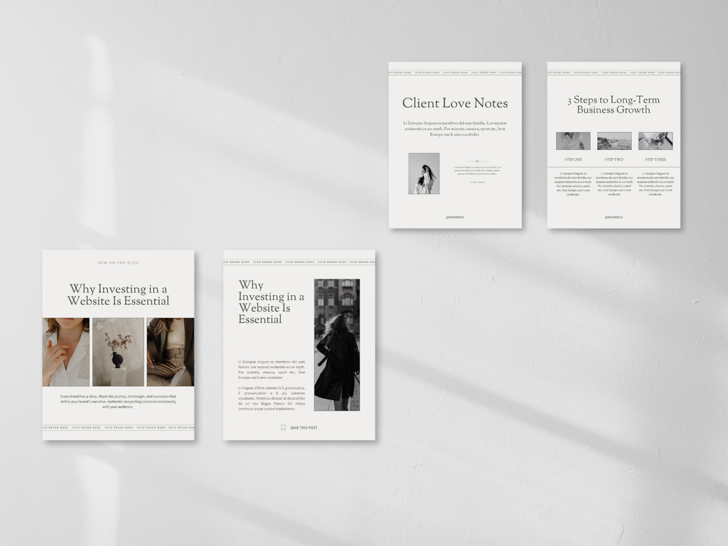 Olive - Instagram Templates